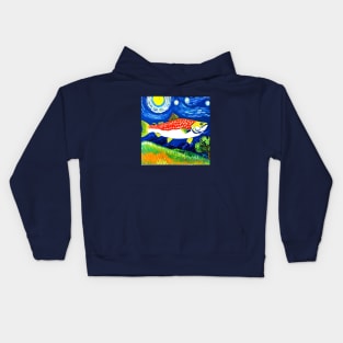 Fish T-Shirt Newfoundland Van Gogh Labrador T-Shirt Artsy Mug Kids Hoodie